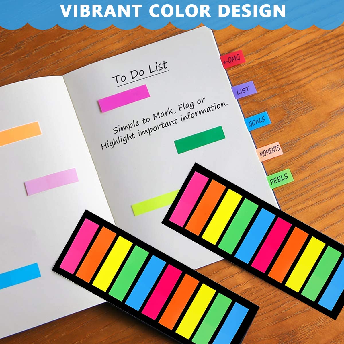 ELEPHANTBOAT 1200pcs Pastel Sticky Notes 10 Colors Sticky Index Tabs Sticky Notes for School and Office, Page Markers, PET Material Page Tabs Sticky Flags File Index Tabs Office Stationery ELEPHANTBOAT 1200pcs Pastel Sticky Notes 10 Colors Sticky Index Tabs Sticky Notes for School and Office, Page Markers, PET Material Page Tabs Sticky Flags File Index Tabs Office Stationery